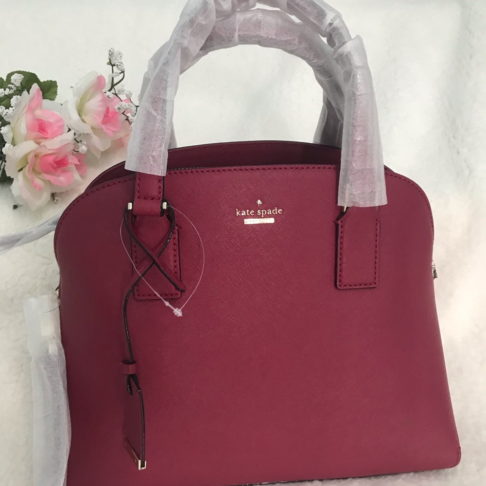 NWT Kate Spade Cameron Street Lottie Tempranillo